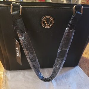 Valentino Orlandi Black Tote Bag